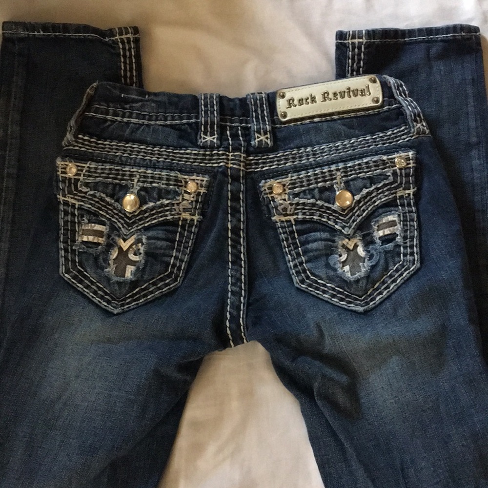 COPY - Rock Revival Felicia Cuff Straight